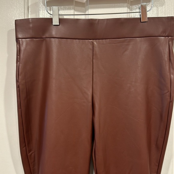Loft Faux Leather Pants - Picture 4 of 7